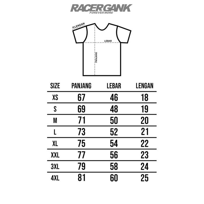 Kaos Racergank Original Racer Gank Simple Racergank 303 Eror|| Rg 303 Putih