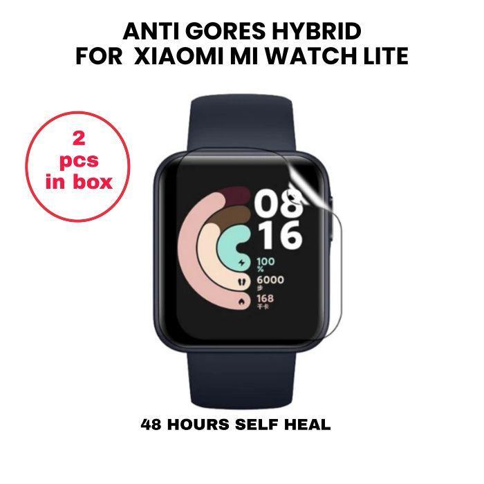PREMIUM HYBRID SCREEN PROTECTOR FOR XIAOMI MI WATCH LITE  - xiaomi redmi watch lite