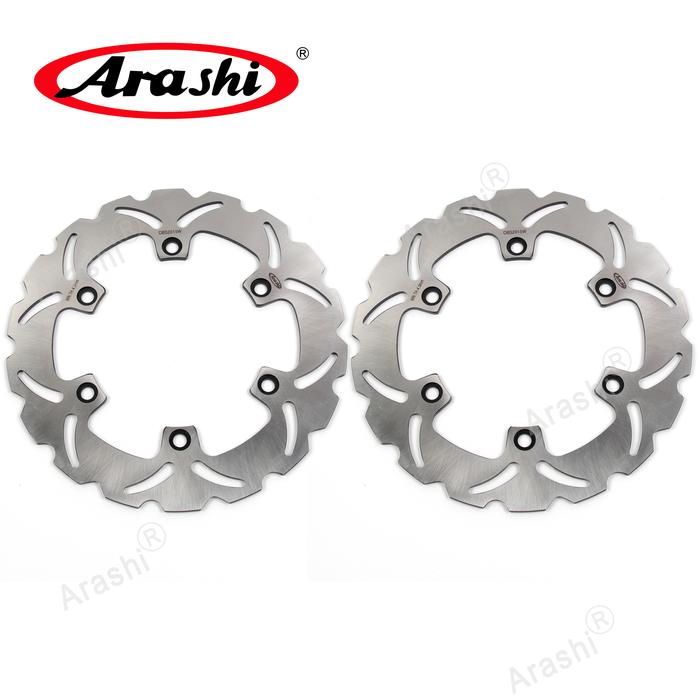 Arashi 1 Pair Front Brake Disc Brake Rotors For HONDA CBX F 750