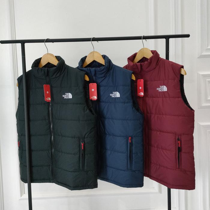 Vest Rompi TNF,Rompi Motor Logo Bordir TNF,Rompi Motor Pria Wanita,Rompi Castom Bordir Sablon,Rompi