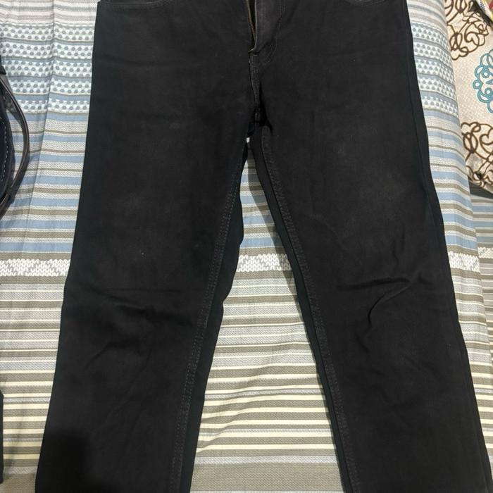 Levis 501 Full Black Origin Celana Jeans Pria Hitam Asli Kualitas Terbaik