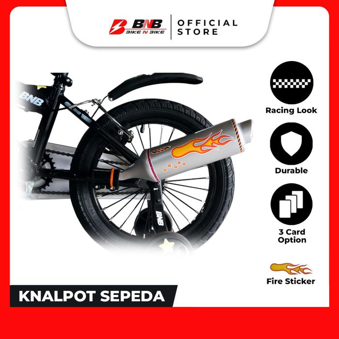 BNB Turbospoke Knalpot Racing Sepeda Terbaik Untuk Sepeda Anak