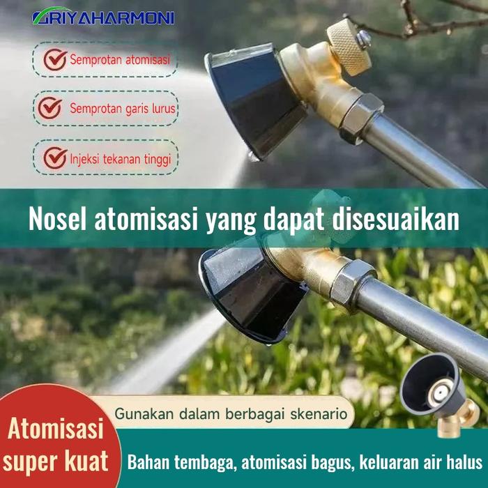 Nozzle Sprayer Tekanan Tinggi Kepala Selang Air Ujung Semprotan Tinggi Spray Nozel Semprotan