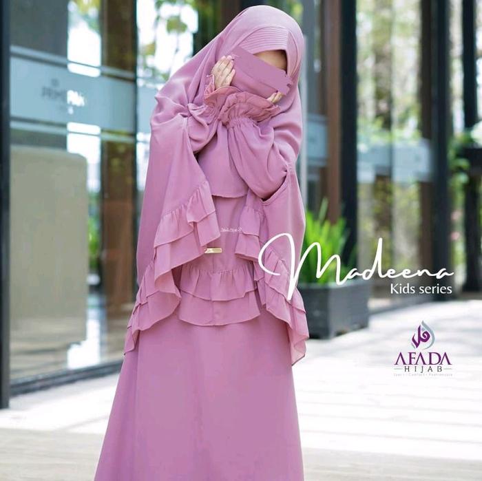 Madeena Kids Series Gamis Muslim Wanita Syar'i by Afada Hijab