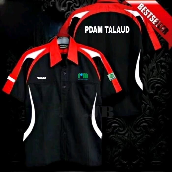 lengan pendek kemeja pdam baju PDAM seragam PDAM Pdh PDAM Pdl PDAM kemeja kerja PDAM baju kerja pdam