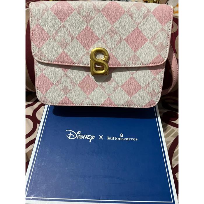 Terbaru Ready✅ Preloved Tas Buttonscarves Disney Series 4pcs (rate item) khusus reseller