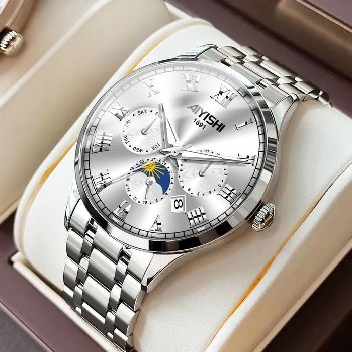 Jam Tangan Pria Wanita Model Terbaru, Cocok Semua Outfit Jam Tangan Murah Tampilan Mahal, Kualitas M