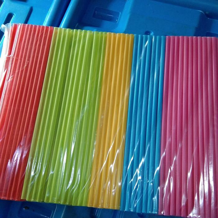 sedotan plastik drinking straw sedotan es kombinasi