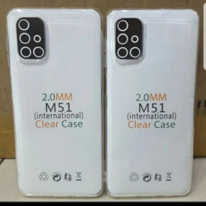 CASING COVER SARUNG SAMSUNG M51 M62 M12 A12 M22 M23 M31 M21 M30S M33 CASE SOFTCASE HD BENING TPU CLE