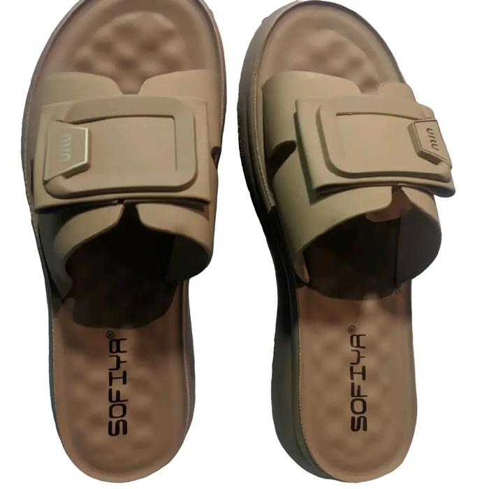 Sendal Wedges Sofiya Wanita - Sandal Cewek Karet - Shoes