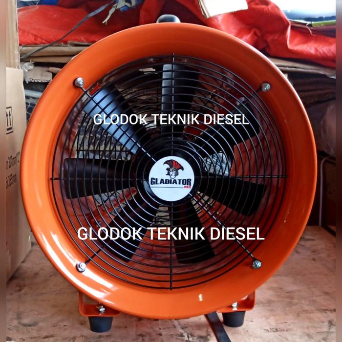 PORTABLE VENTILATOR KIPAS VENTILATOR EXHAUST 12 INCH TANAH AIR