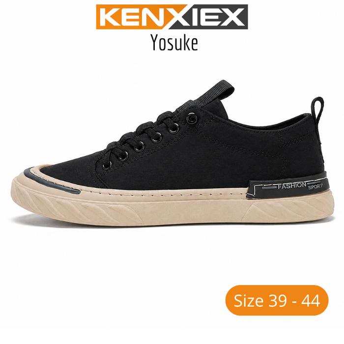 Kenxiex Yosuke 39-44 Sepatu Sneakers Pria Import Casual Sepatu Kerja Kekinian Trendy 113581 Shoes Ka