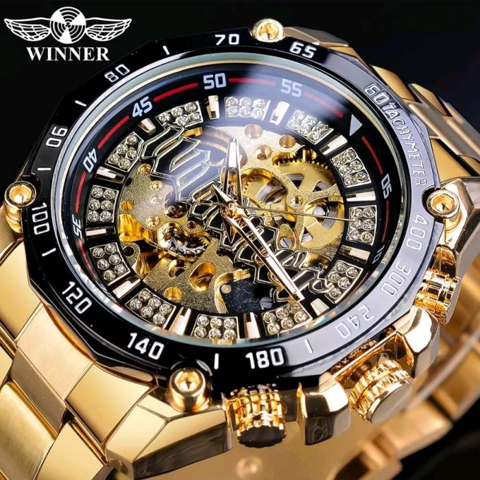 winner 105 Jam Tangan Mekanik Automatic Pria