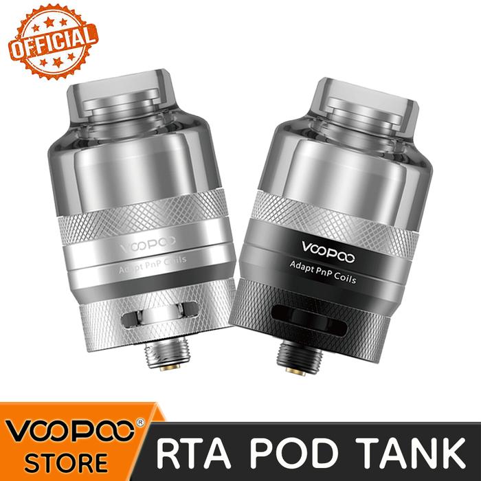 VOOPOO RTA Pod Tank Atomizer 26mm 2ml Top Fill Single Coil Vape Tank