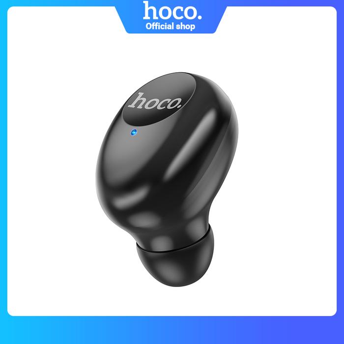 HOCO E64 Headset Bluetooth Mini Nirkabel, Earbud Olahraga Bluetooth