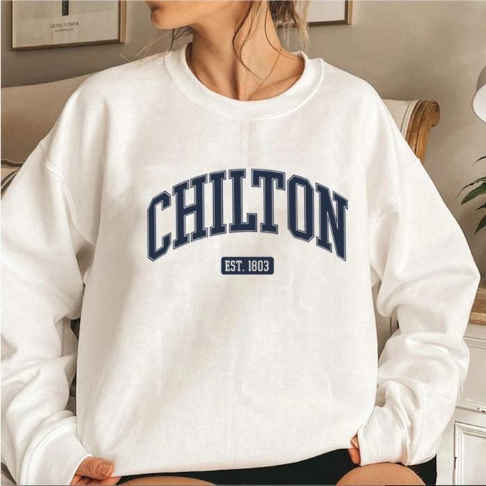 Chilton School Sweatshirt Gilmore Girls Inspired Sweatshirt Women Graphic Hoodies Stars Hollow Fan H