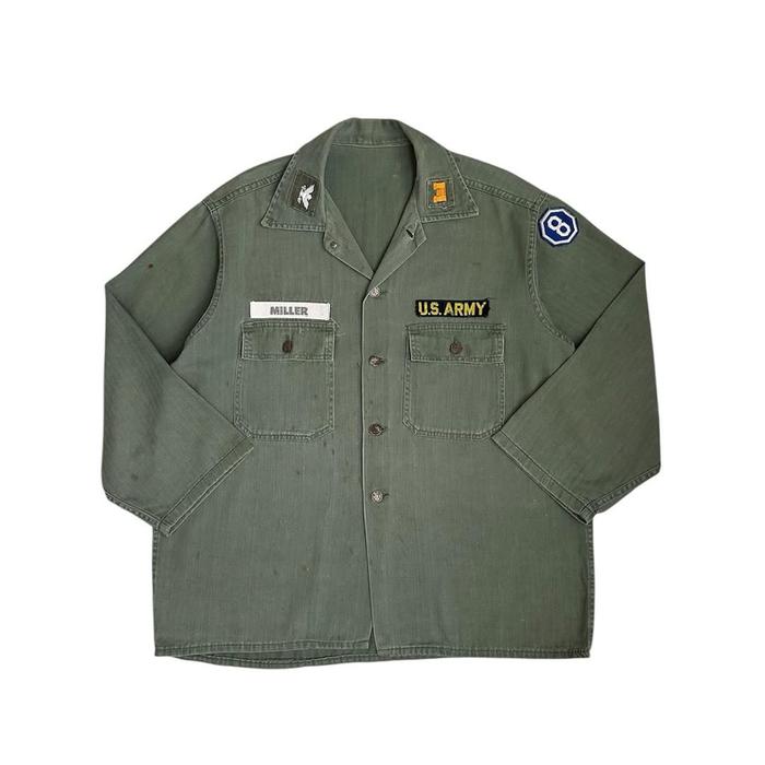 Og107 shirt US Army Named by Miller Size XL