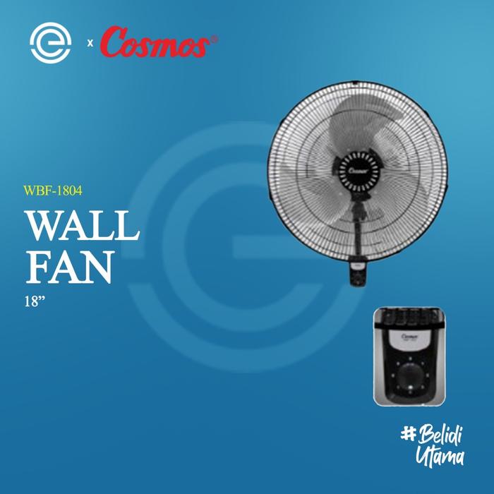 COSMOS Kipas Angin Besi Dinding 18 inch - WBF-1804