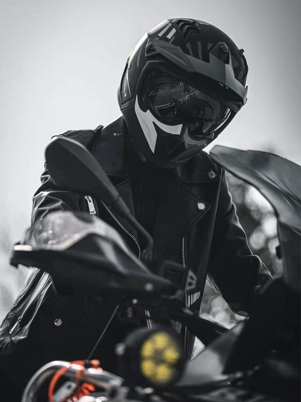 RYMIC – casque vintage de guerrier noir pour hommes et femmes,