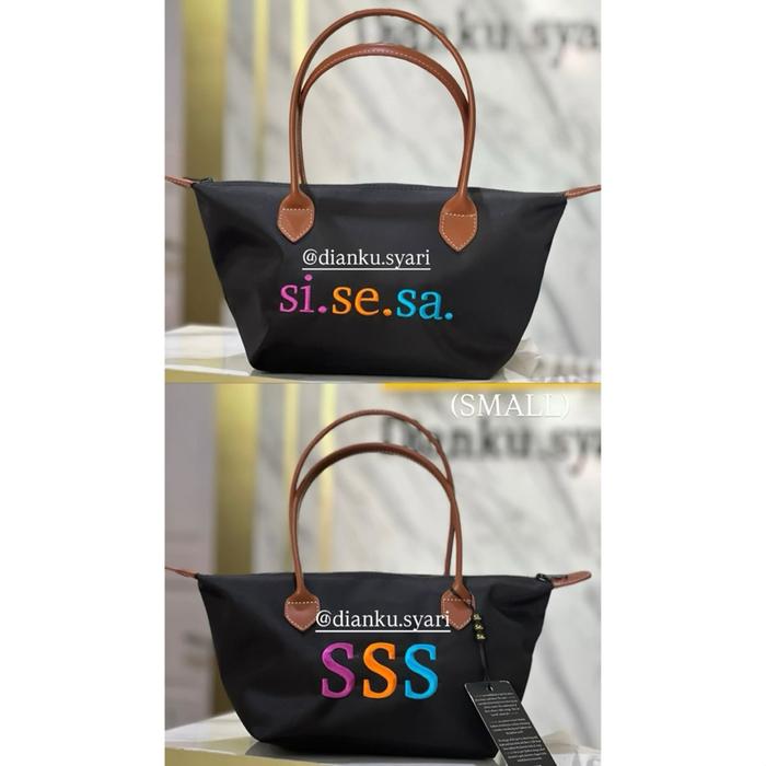 Si.Se.Sa Tas Essential Bag Kecil Hitam - Desain Unik & Tahan Guna