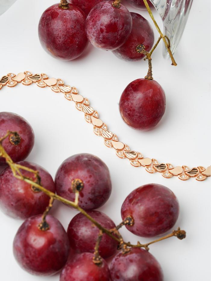 Gelang Emas Kadar 18K Model Hala Rose Gold - Hala Gold