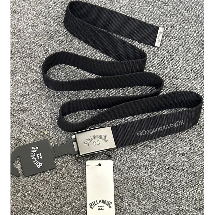 Belt Billabong Metalic Head Original 100% Black Silver {NEW}