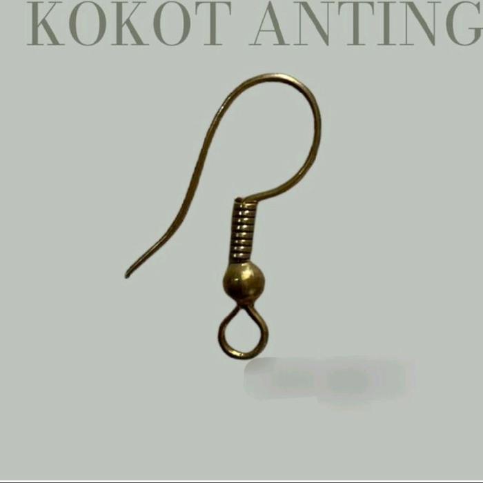 10 biji kokot anting/kokot anting anting Earrings