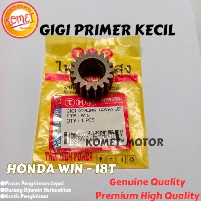 [KOMET] GEAR GIGI PRIMER KOPLING KECIL HONDA WIN-18 T(THP)
