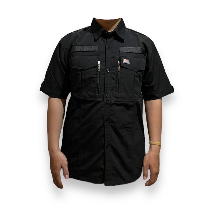 Sachio - Kemeja Tactical W-TAC Lengan Pendek Casual Pria