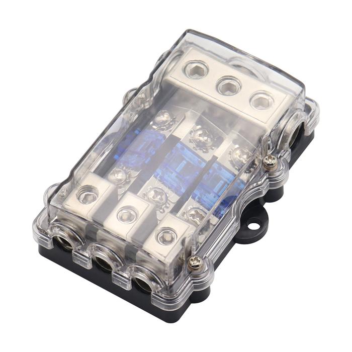 Zinc Alloy Car Audio Fuse Box Stereo Audio Fuse Holder Nickel Plating