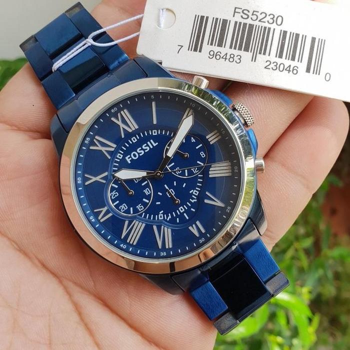 FOSSIL JAM TANGAN PRIA FS5230 GRANT CHRONOGRAPH ORIGINAL