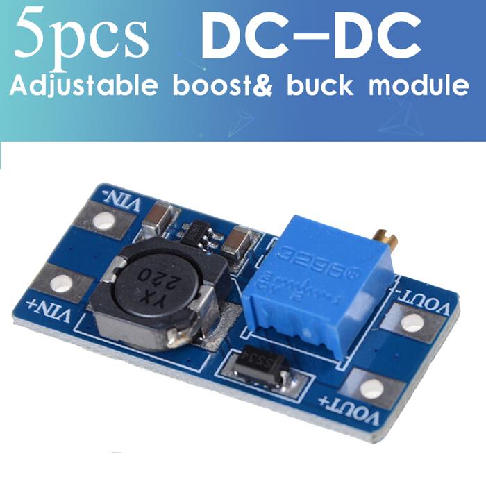 Adjustable MT3608 DC-DC Step Up Converter Booster Boost Module 2A