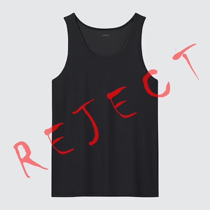 [PreLoved][Reject] UNIQLO AIRism Anti Odor Mesh Tank Top