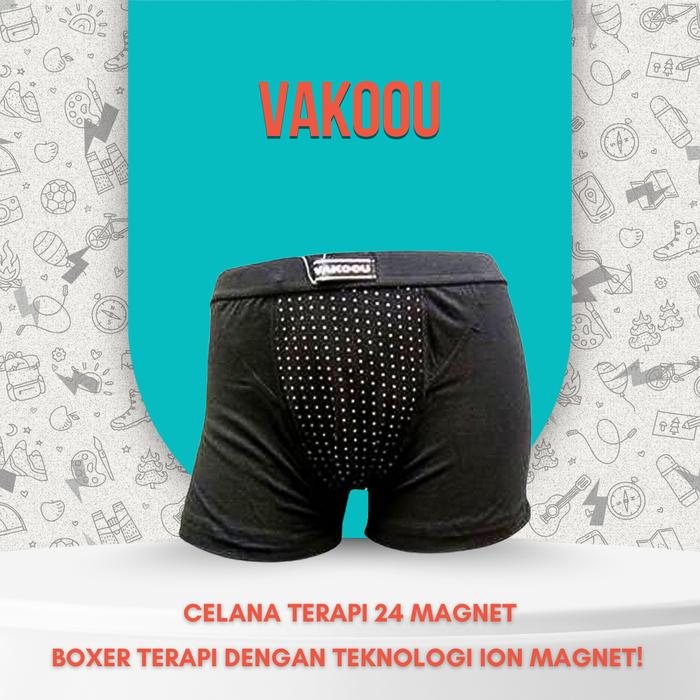 Celana Dalam Terapi Keperkasaan Kesehatan Pembesar Kelamin Pria Dewasa Vakoou Asli Original