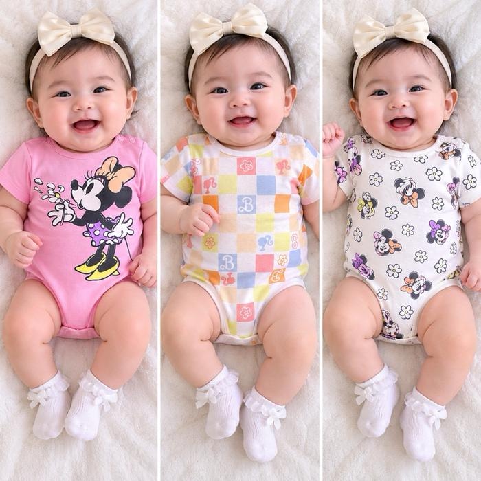 Jumper bayi disney&barbie
