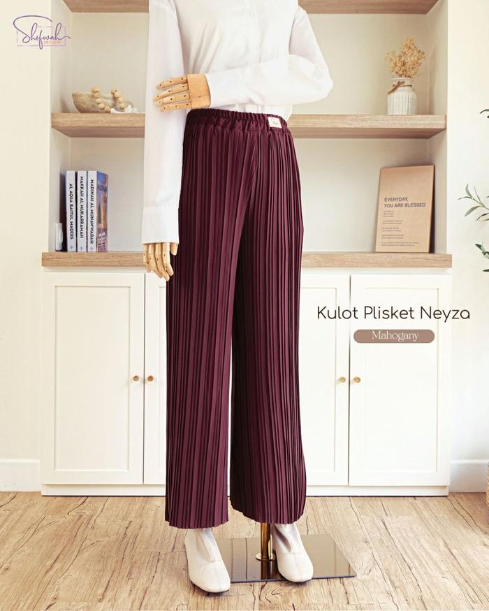 Kulot Shofwah Neyza Daily Wear Material Renatta Crepe Import, Tebal dan Stretch