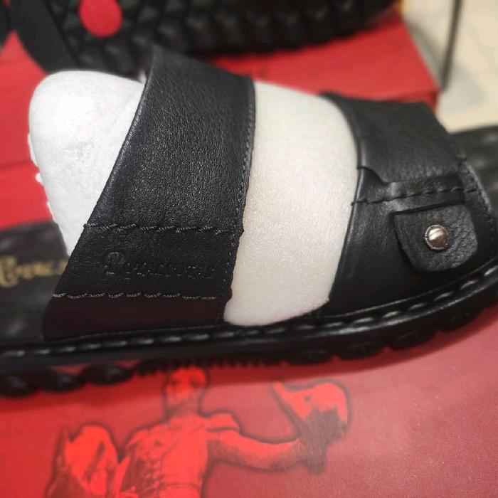 royal sutas kulit asli sandal tali dua