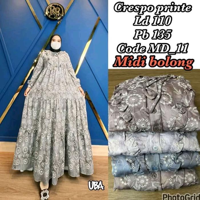 gamis frilla jaquard bordir, gamis mewah lebaran, gamis remaja dewasa