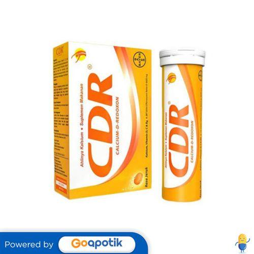 CDR EFFERVESCENT RASA JERUK BOX 20 TABLET
