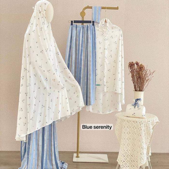 ALUNA PRAYER SET BY NAIMA | MUKENA ALUNA SHAFEEYA NAIMA | MUKENA RAYON PREMIUM MURAH | MUKENA COUPLE