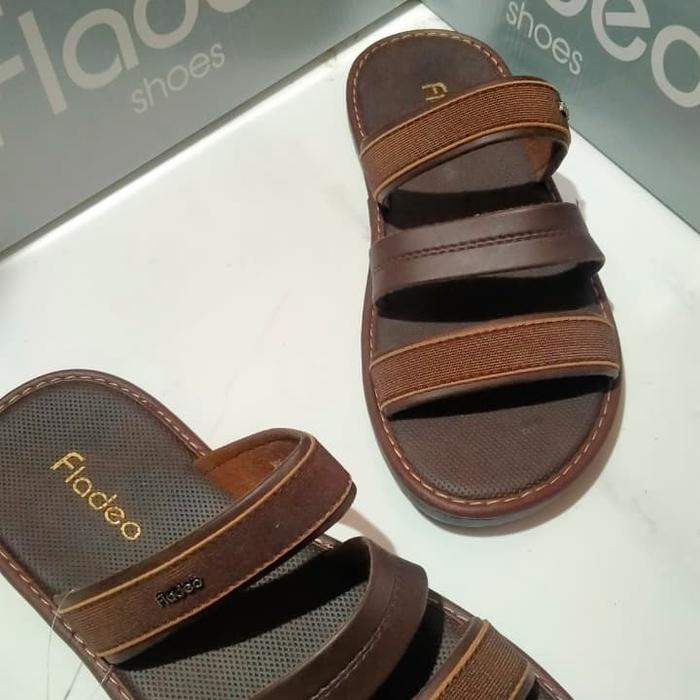 Fladeo HNYA SZ 43 aja Sandal Selop Pria Tali 3 FLADEO MDS 432-3 Sepatu Casual Pria Nyaman