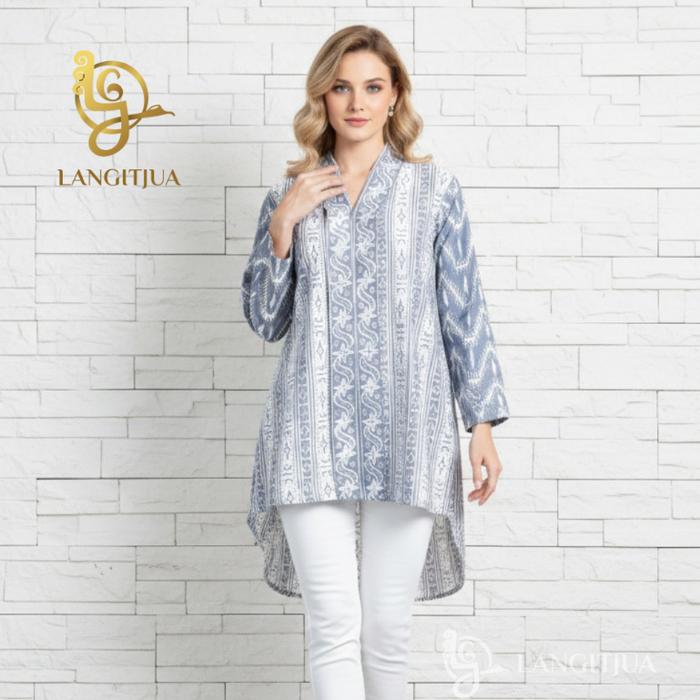 Atasan Tunik Batik Model Pinguin Jumbo