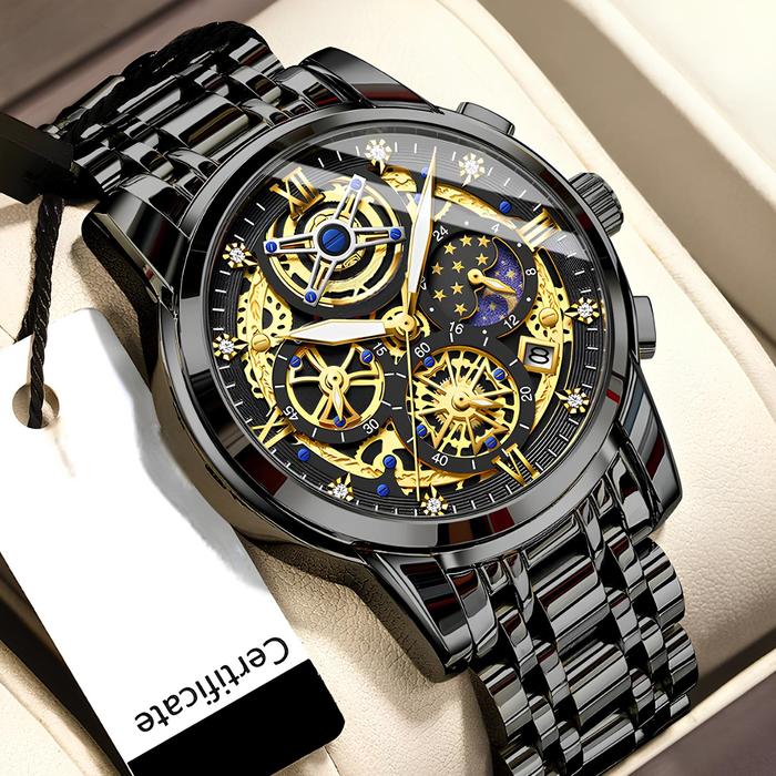 Jam Tangan Import Pria Model Terbaru Tahan Air Kedalaman 30M Luminous Aktif Nyala Ditempat Gelap Str