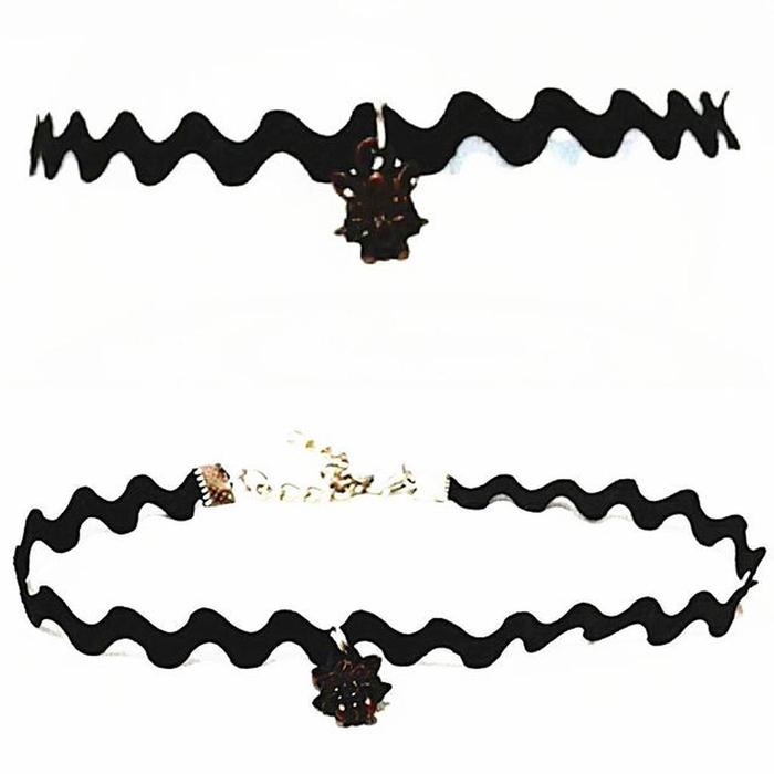 Zigzag Choker Necklace Bronze Fox | Kalung Handmade