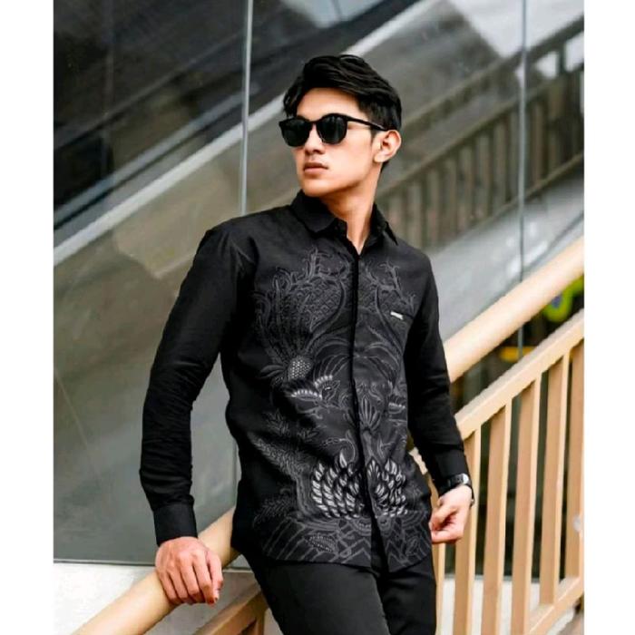 KEMEJA BATIK PRIA PREMIUM ABSTRAK