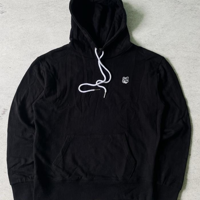 Maison Kitsune single fox head hoodie authentic original