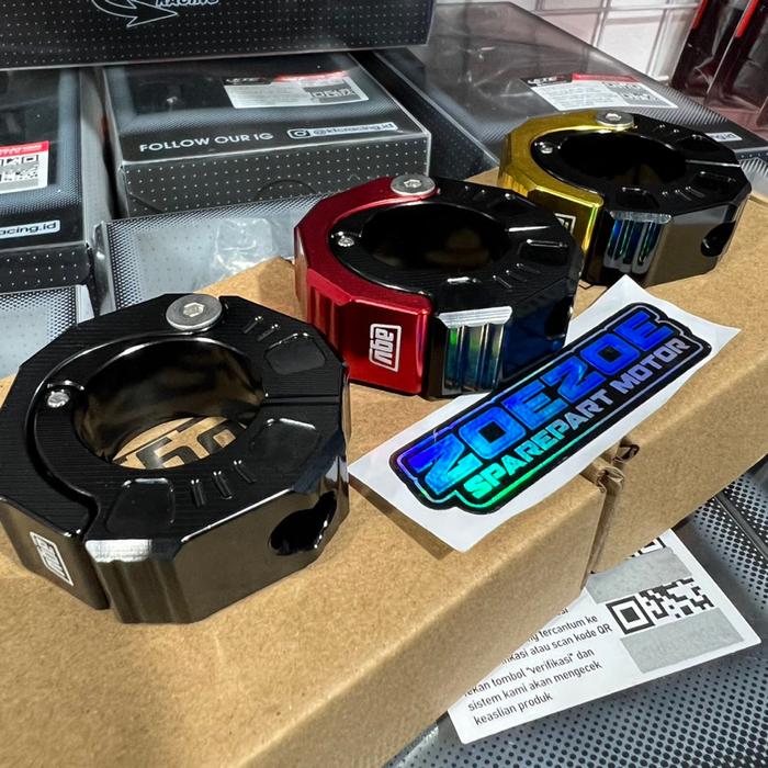 Gantungan Barang lipat Model klem stang full cnc Pcx Vxion Genio ADV CB150X Byson dll