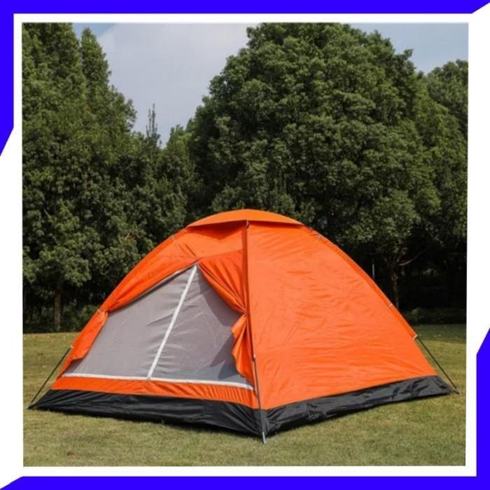 TENDA CAMPING ULTRALIGHT / TENDA DOME KAP 4-5 ORANG SINGLE LAYER - PUSATALATPANCING