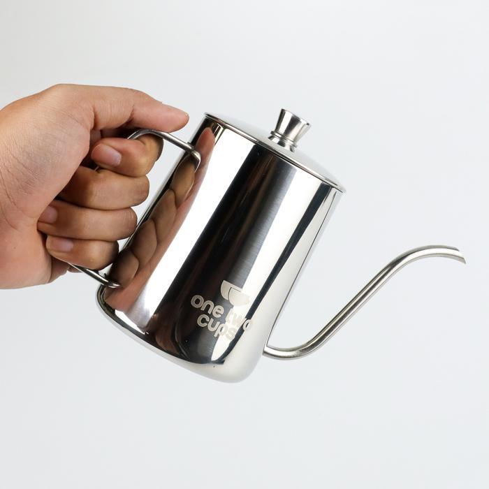 Pour Over Jug 350ml Teko Leher Angsa Drip Kettle Coffee Pot Teko Kopi