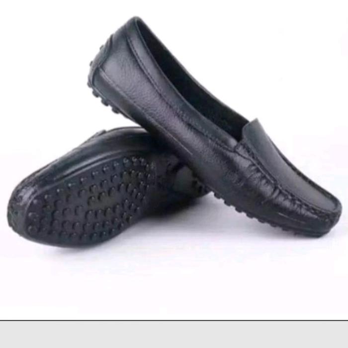 Sepatu Kerja Pancus Wanita /Pantofel Cewek Hitam